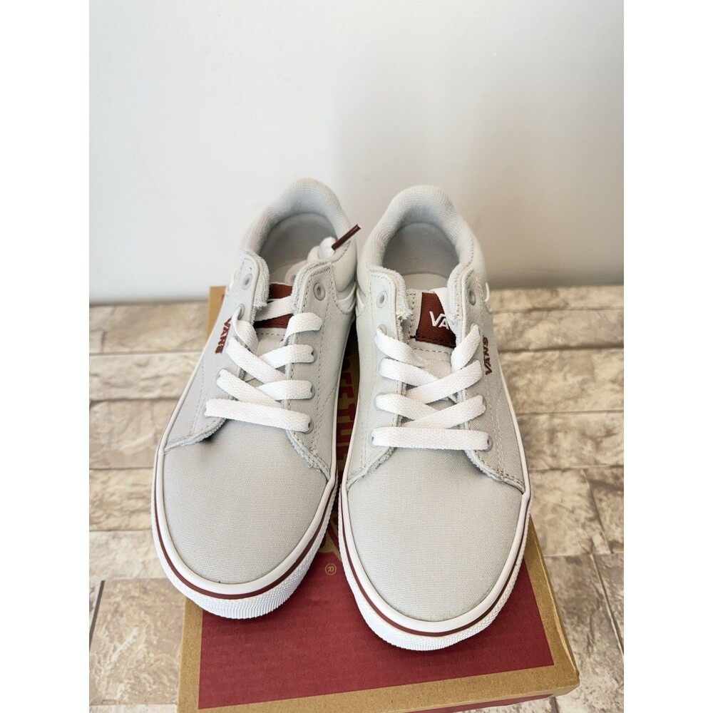NWT VANS UNISEX/YOUTH SNEAKERS/SHOES SZE 13.PURE GREY - Picture 4 of 13
